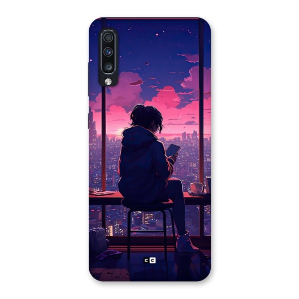 Alone Anime Back Case for Galaxy A70