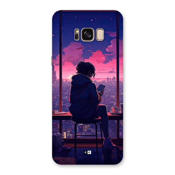 Alone Anime Back Case for Galaxy S8 Plus