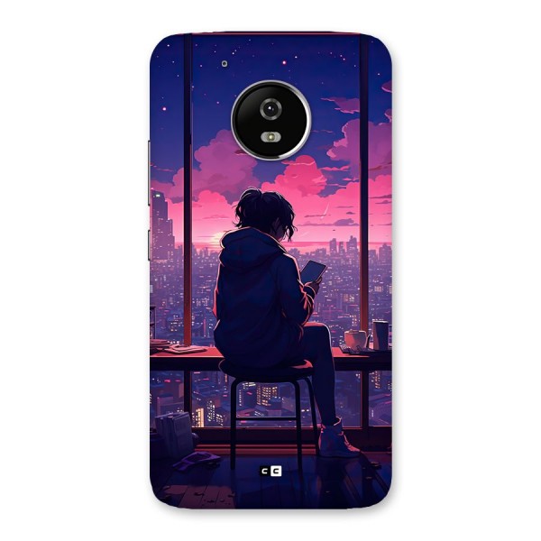 Alone Anime Back Case for Moto G5