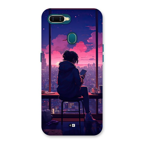 Alone Anime Back Case for Oppo A7