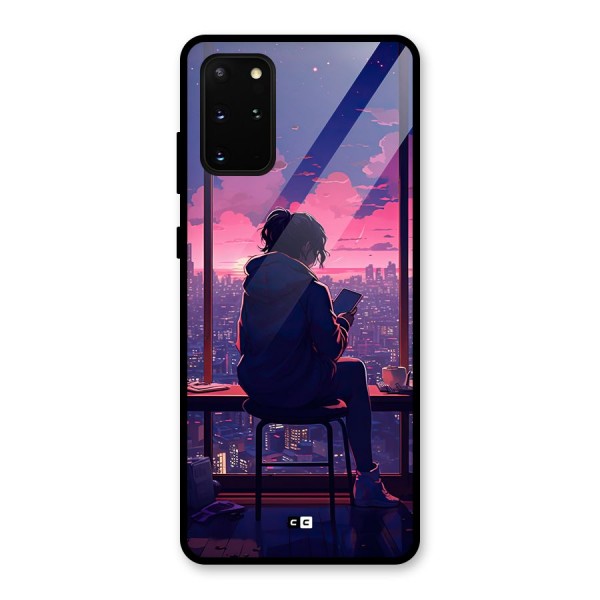 Alone Anime Glass Back Case for Galaxy S20 Plus
