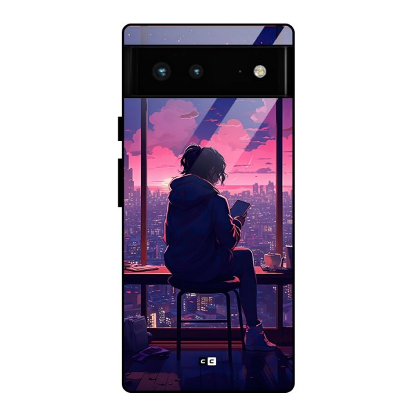 Alone Anime Glass Back Case for Google Pixel 6