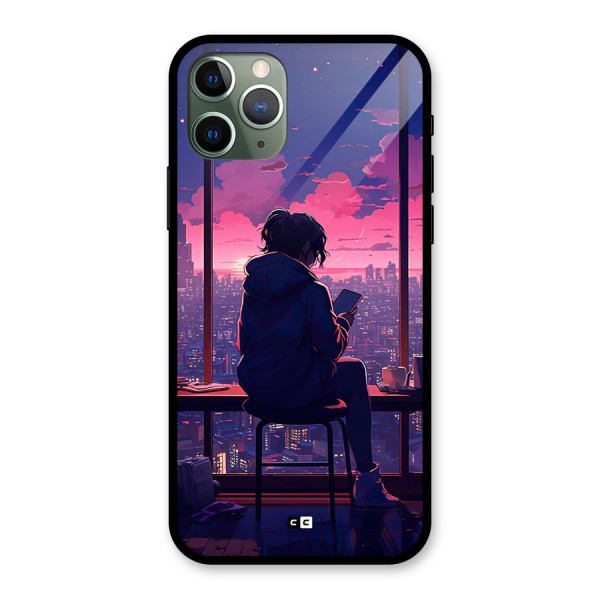 Alone Anime Glass Back Case for iPhone 11 Pro