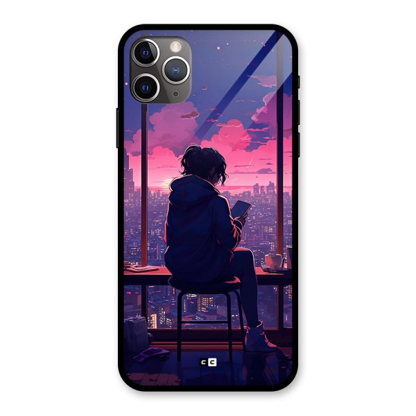 Alone Anime Glass Back Case for iPhone 11 Pro Max