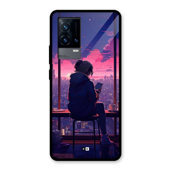 Alone Anime Glass Back Case for iQOO 9 5G