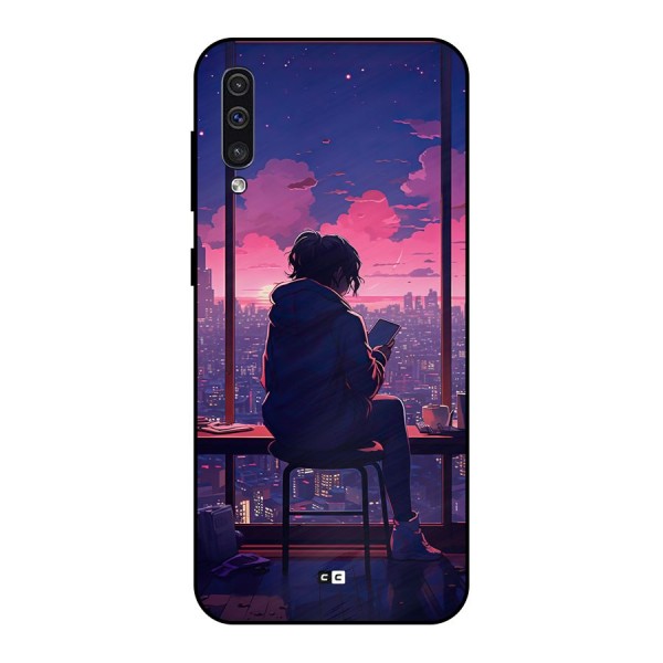 Alone Anime Metal Back Case for Galaxy A30s