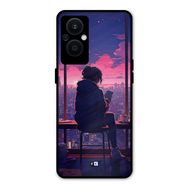 Alone Anime Metal Back Case for Oppo F21s Pro 5G
