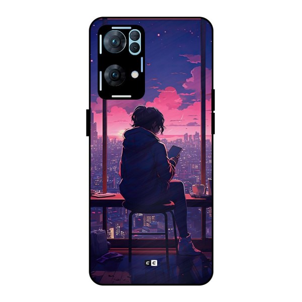Alone Anime Metal Back Case for Oppo Reno7 Pro 5G