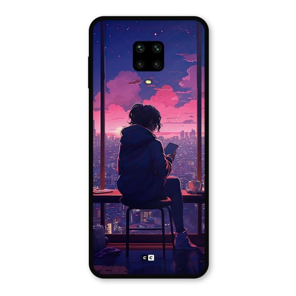 Alone Anime Metal Back Case for Redmi Note 9 Pro Max