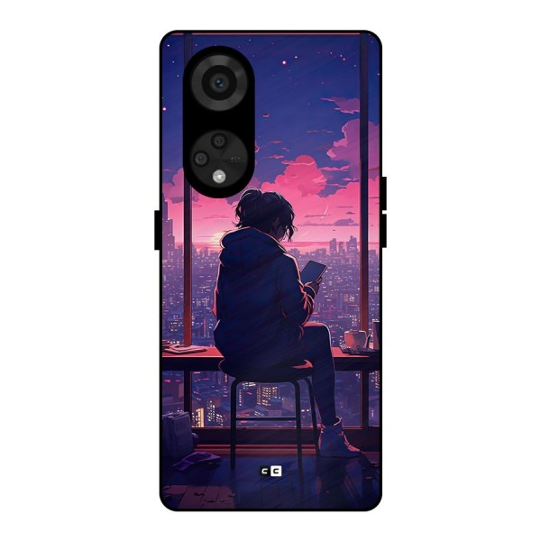 Alone Anime Metal Back Case for Reno8 T 5G