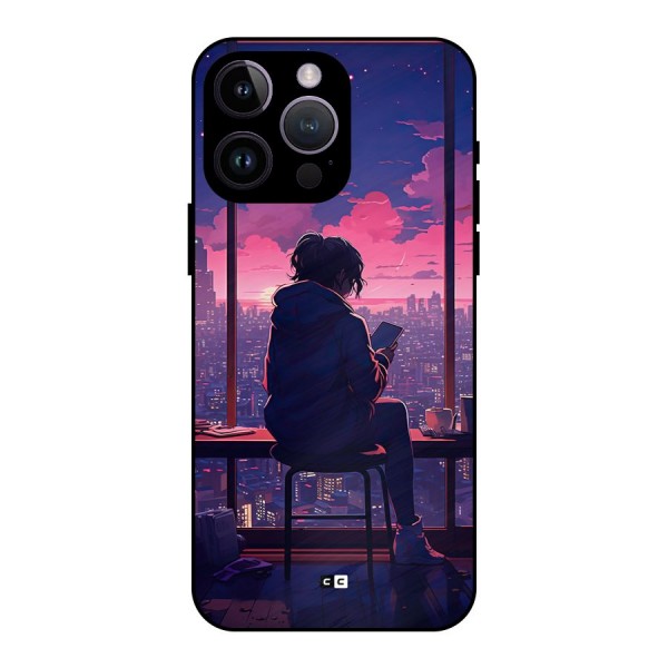 Alone Anime Metal Back Case for iPhone 14 Pro Max