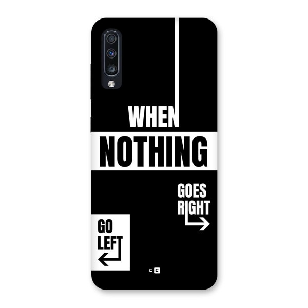 Alternate Plan Back Case for Galaxy A70