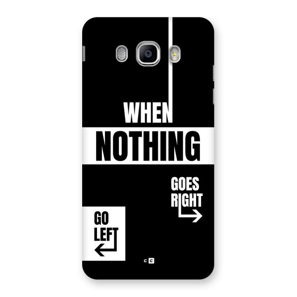 Alternate Plan Back Case for Galaxy J5 2016