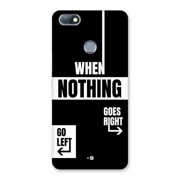 Alternate Plan Back Case for Infinix Note 5