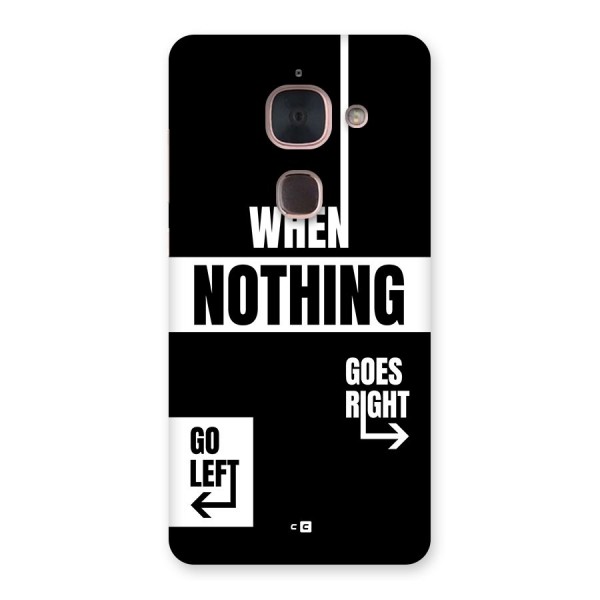 Alternate Plan Back Case for Le Max 2