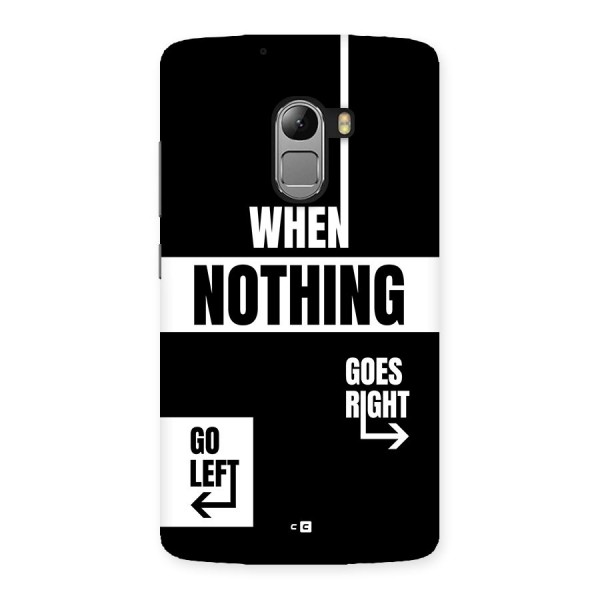 Alternate Plan Back Case for Lenovo K4 Note