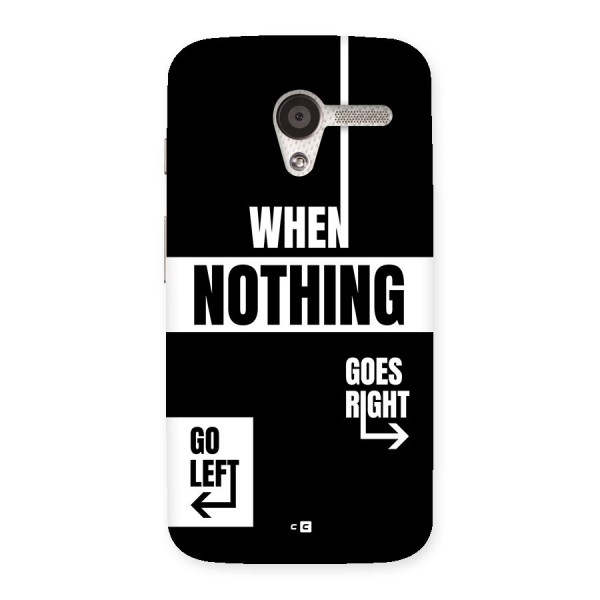 Alternate Plan Back Case for Moto X