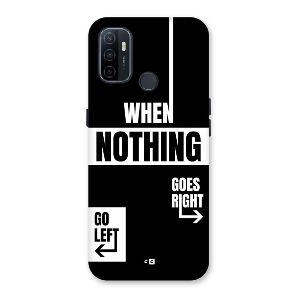 Alternate Plan Back Case for Oppo A32