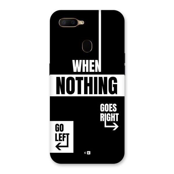 Alternate Plan Back Case for Oppo A5s