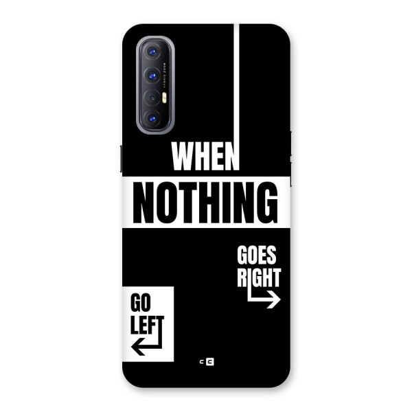 Alternate Plan Back Case for Oppo Reno3 Pro