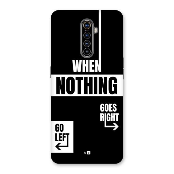 Alternate Plan Back Case for Realme X2 Pro