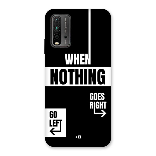 Alternate Plan Back Case for Redmi 9 Power