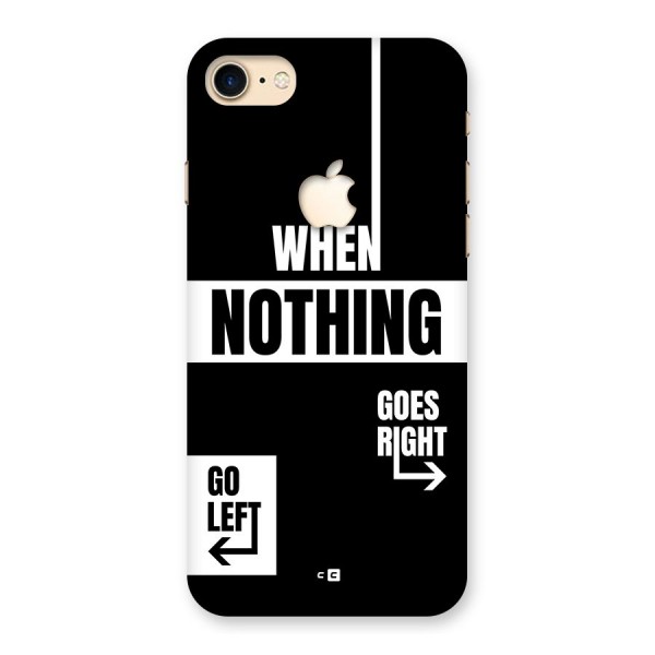 Alternate Plan Back Case for iPhone 7 Apple Cut