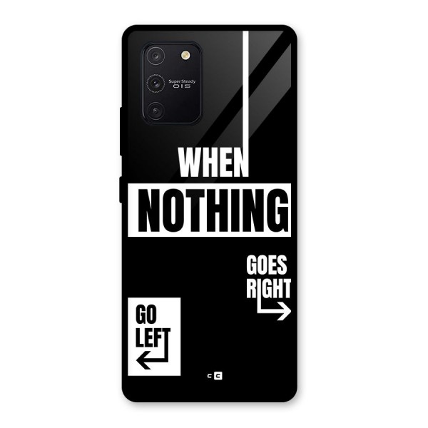Alternate Plan Glass Back Case for Galaxy S10 Lite