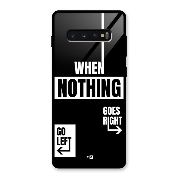 Alternate Plan Glass Back Case for Galaxy S10 Plus