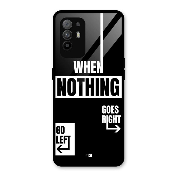Alternate Plan Glass Back Case for Oppo F19 Pro Plus 5G