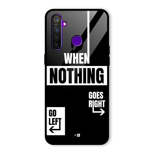 Alternate Plan Glass Back Case for Realme 5 Pro