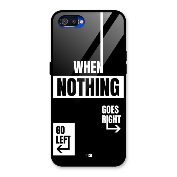 Alternate Plan Glass Back Case for Realme C2