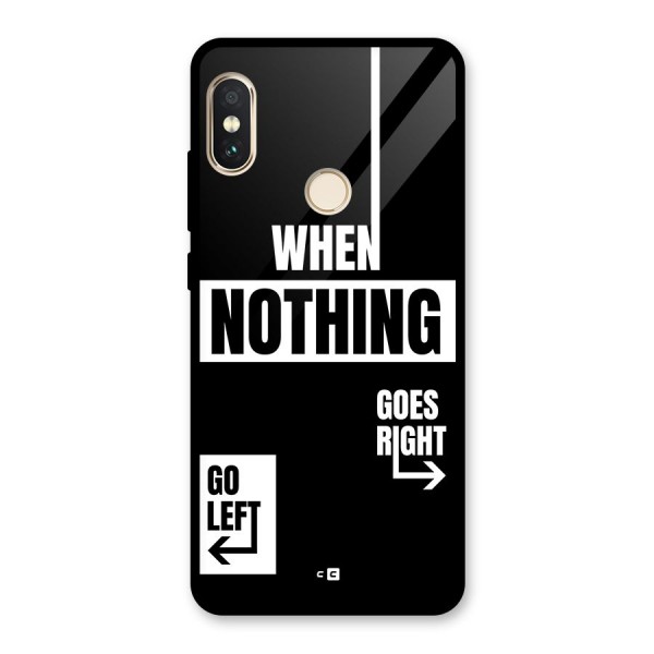 Alternate Plan Glass Back Case for Redmi Note 5 Pro