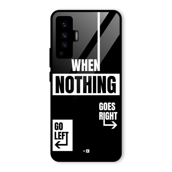 Alternate Plan Glass Back Case for Vivo X50
