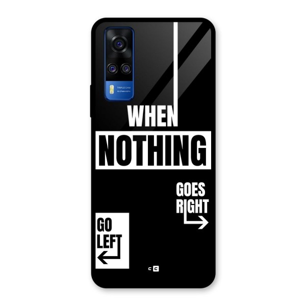 Alternate Plan Glass Back Case for Vivo Y31