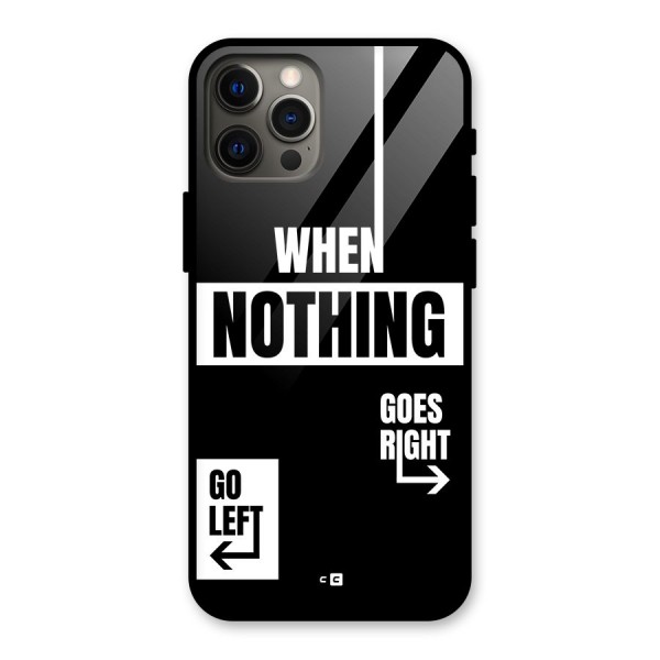 Alternate Plan Glass Back Case for iPhone 12 Pro Max