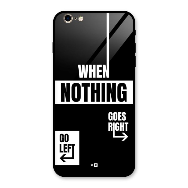 Alternate Plan Glass Back Case for iPhone 6 Plus 6S Plus