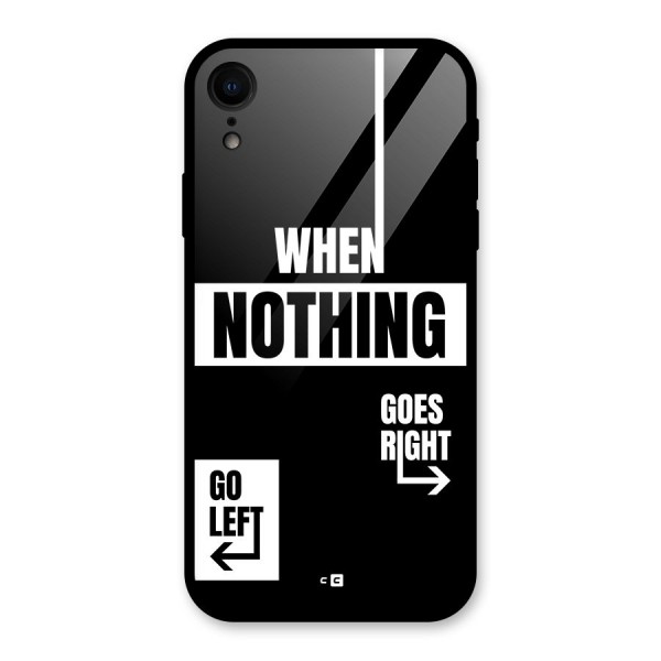 Alternate Plan Glass Back Case for iPhone XR