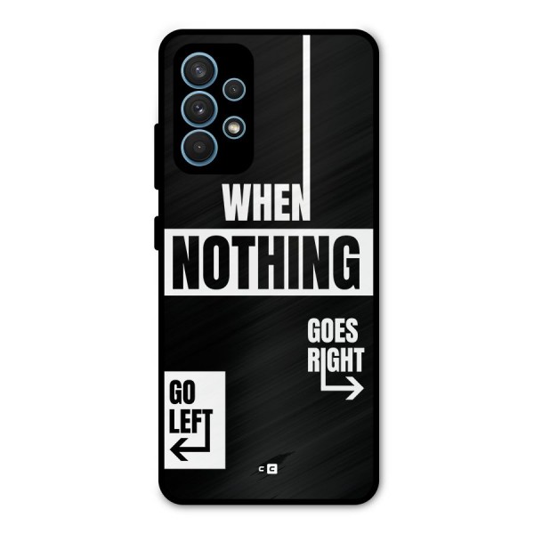 Alternate Plan Metal Back Case for Galaxy A32
