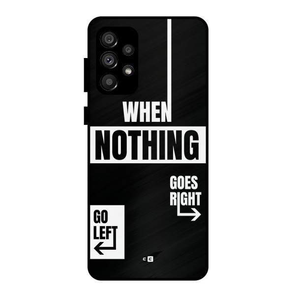 Alternate Plan Metal Back Case for Galaxy A73 5G