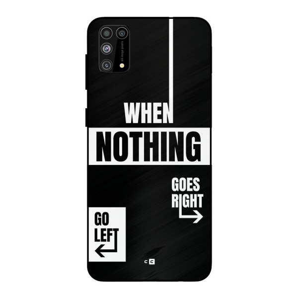 Alternate Plan Metal Back Case for Galaxy F41