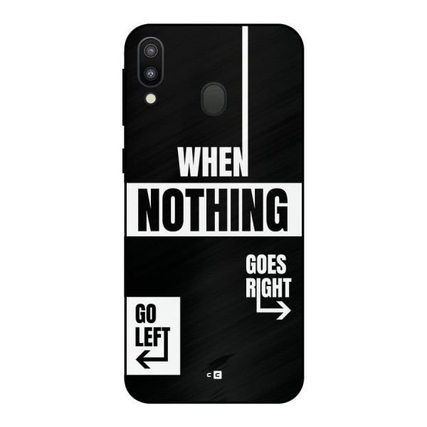 Alternate Plan Metal Back Case for Galaxy M20
