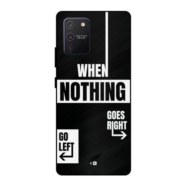 Alternate Plan Metal Back Case for Galaxy S10 Lite