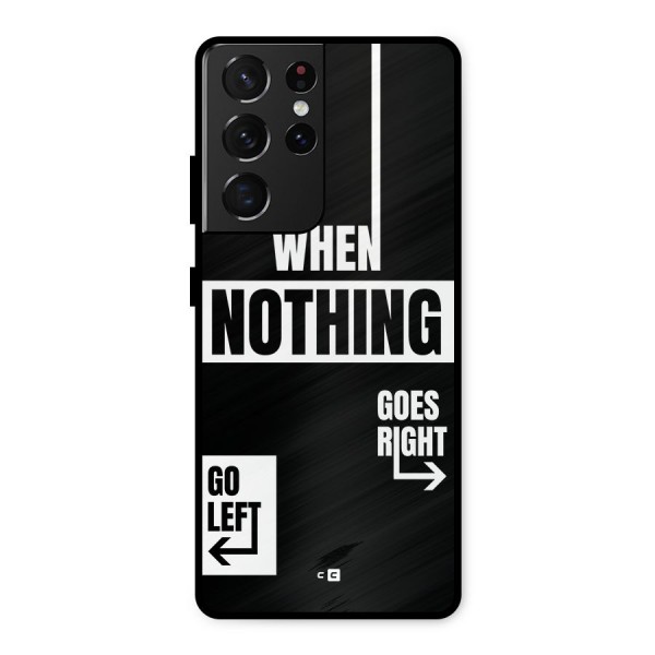 Alternate Plan Metal Back Case for Galaxy S21 Ultra 5G