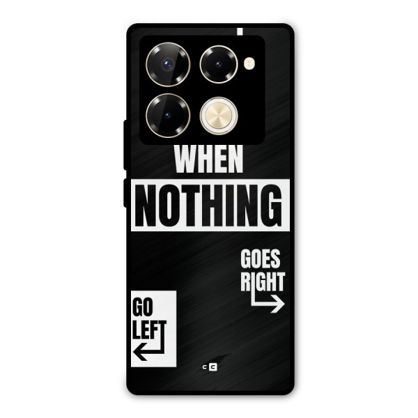 Alternate Plan Metal Back Case for Infinix Note 40 Pro