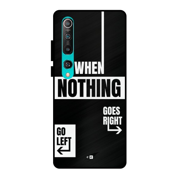 Alternate Plan Metal Back Case for Mi 10