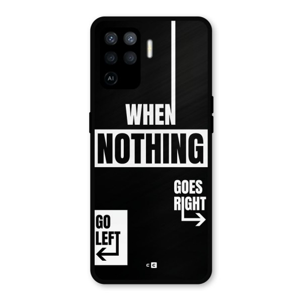 Alternate Plan Metal Back Case for Oppo F19 Pro