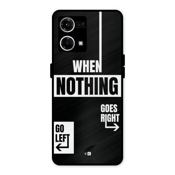 Alternate Plan Metal Back Case for Oppo F21s Pro 4G