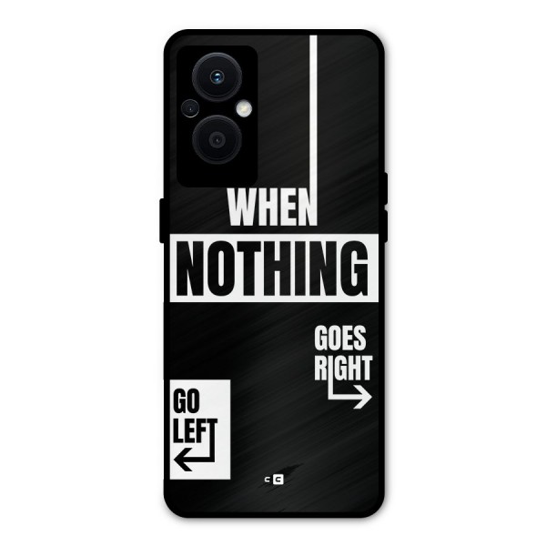 Alternate Plan Metal Back Case for Oppo F21s Pro 5G