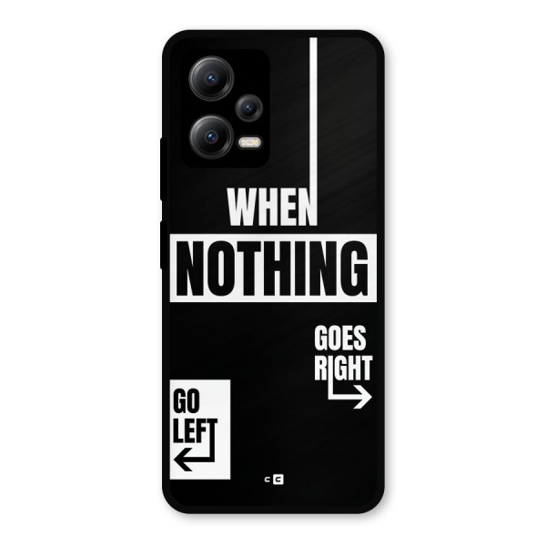 Alternate Plan Metal Back Case for Poco X5